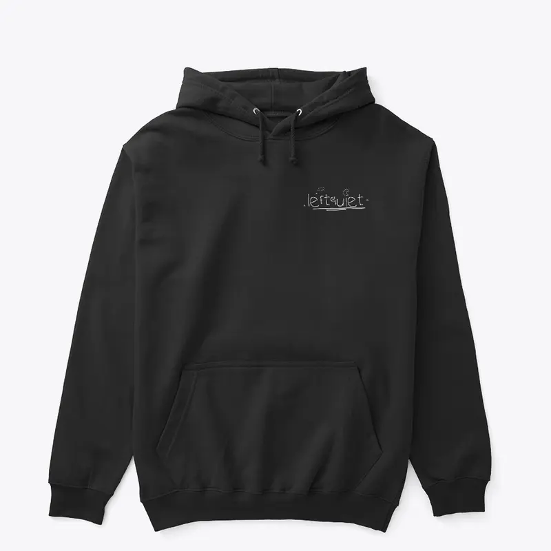 leftquiet lights out pullover hoodie